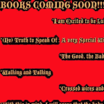 Books Coming Soon